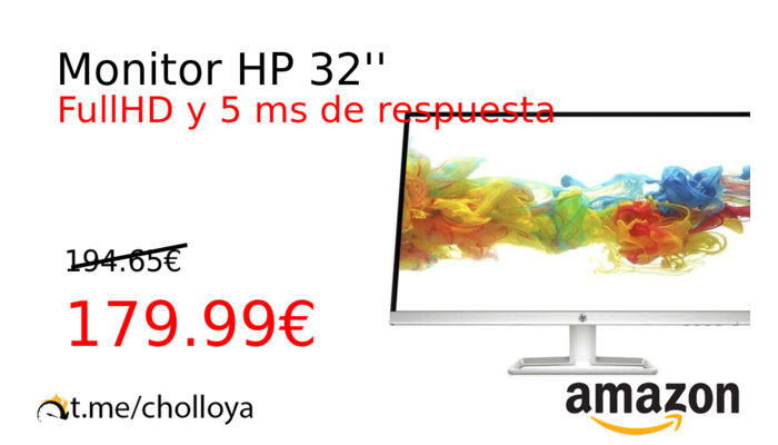 Monitor HP 32''