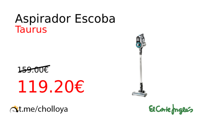 Aspirador Escoba