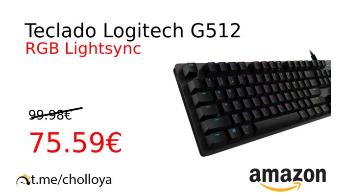 Teclado Logitech G512