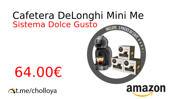 Cafetera DeLonghi Mini Me