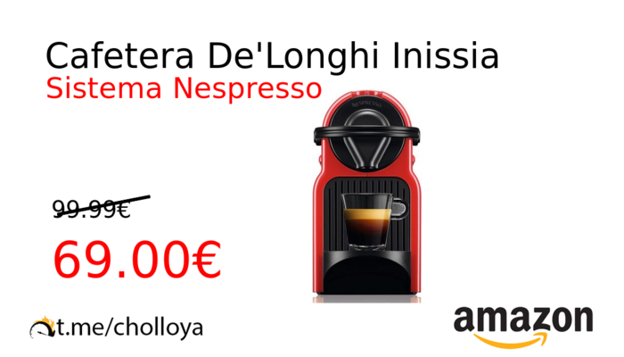 Cafetera De'Longhi Inissia