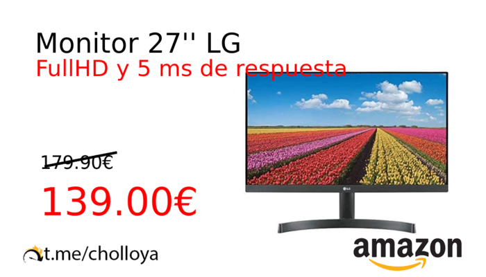 Monitor 27'' LG