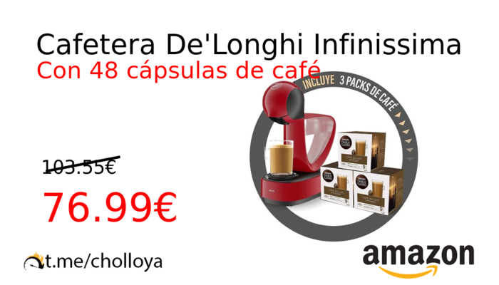 Cafetera De'Longhi Infinissima