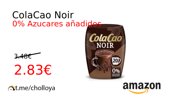 ColaCao Noir