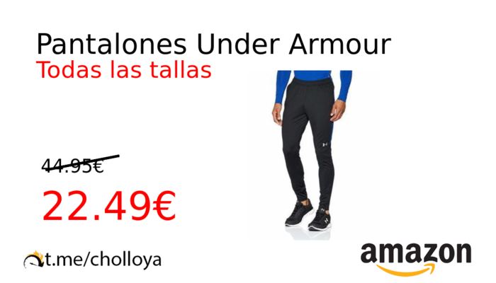 Pantalones Under Armour