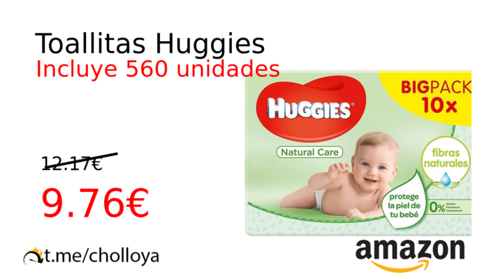 Toallitas Huggies