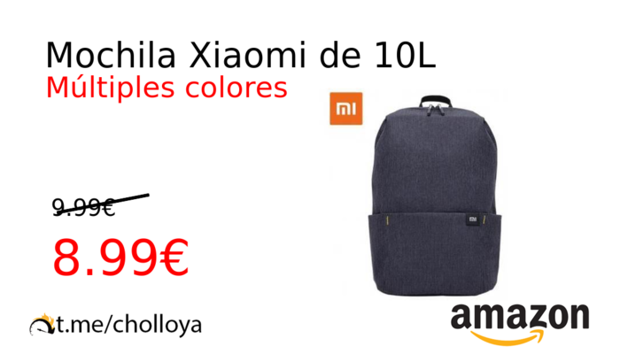 Mochila Xiaomi de 10L