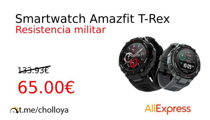 Smartwatch Amazfit T-Rex