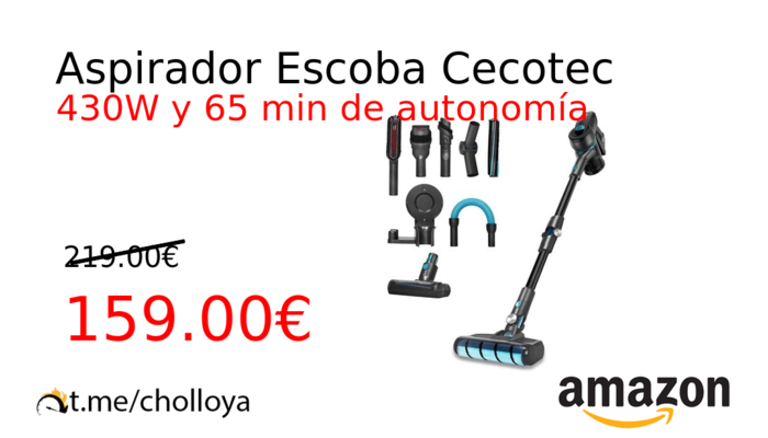 Aspirador Escoba Cecotec