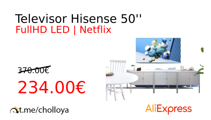 Televisor Hisense 50''