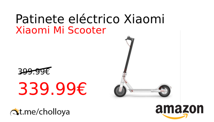 Patinete eléctrico Xiaomi