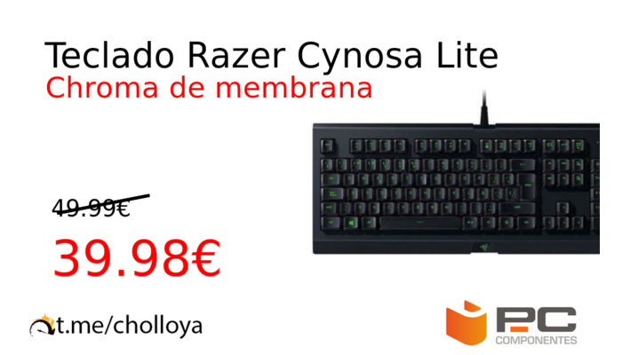 Teclado Razer Cynosa Lite