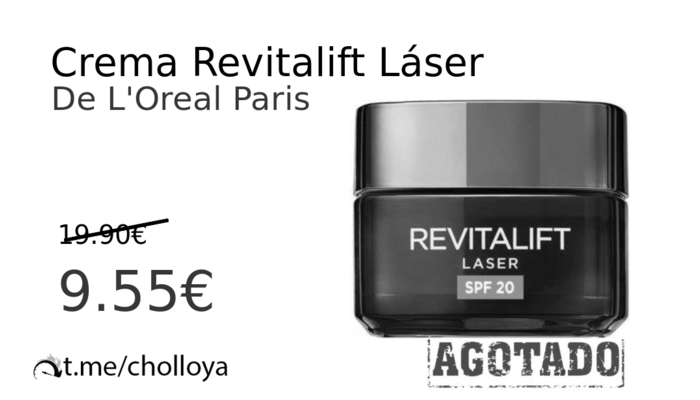 Crema Revitalift Láser