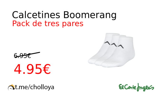 Calcetines Boomerang