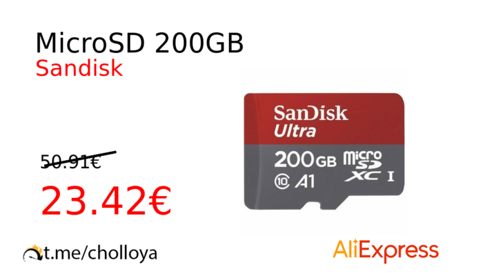 MicroSD 200GB