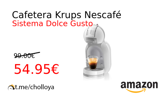 Cafetera Krups Nescafé