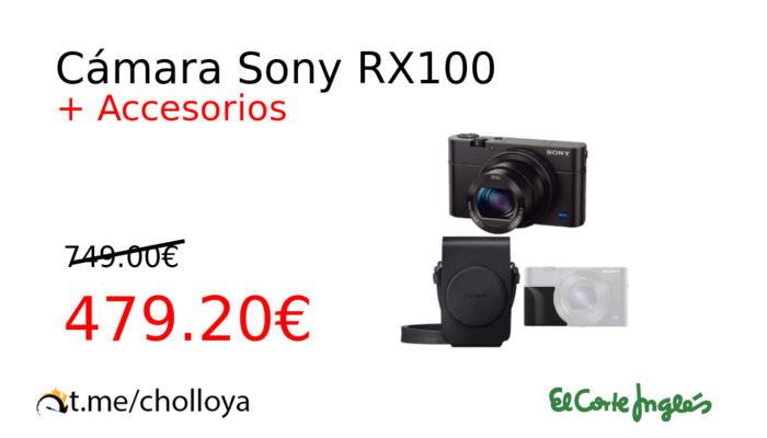 Cámara Sony RX100