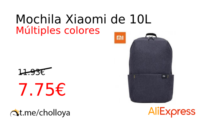 Mochila Xiaomi de 10L