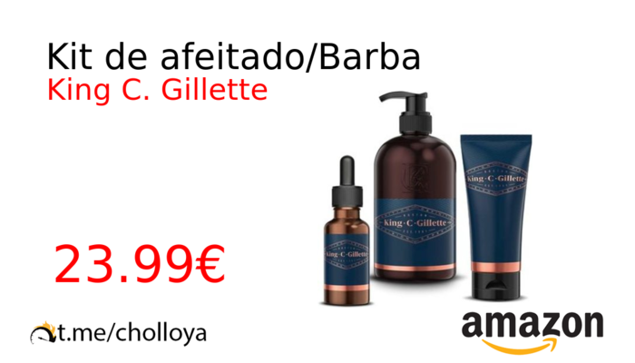 Kit de afeitado/Barba