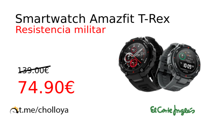 Smartwatch Amazfit T-Rex