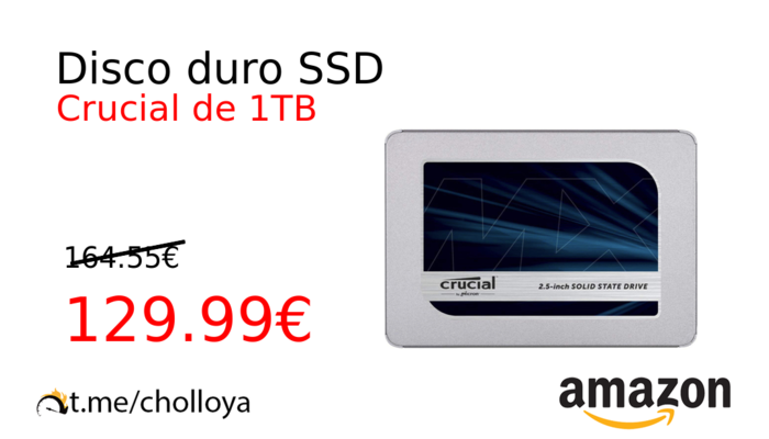 Disco duro SSD