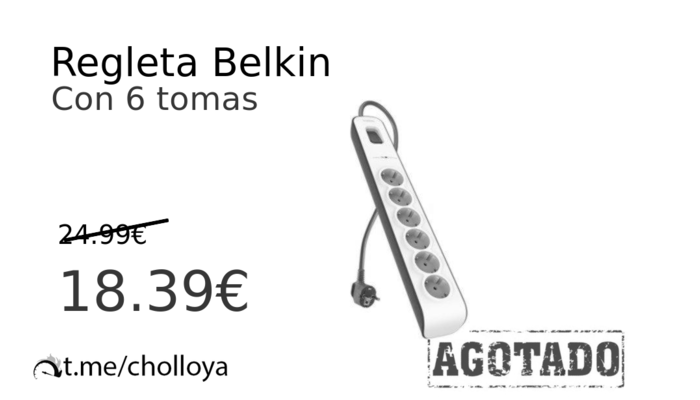 Regleta Belkin