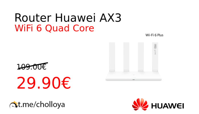 Router Huawei AX3