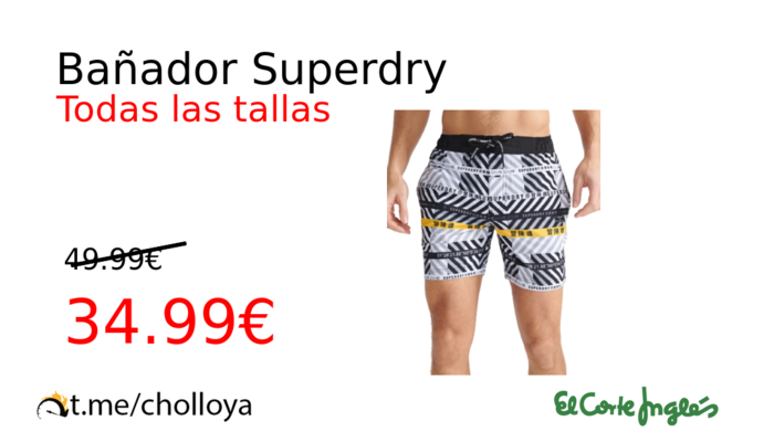 Bañador Superdry