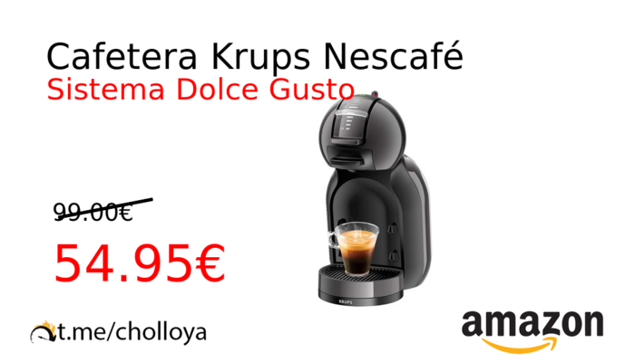 Cafetera Krups Nescafé