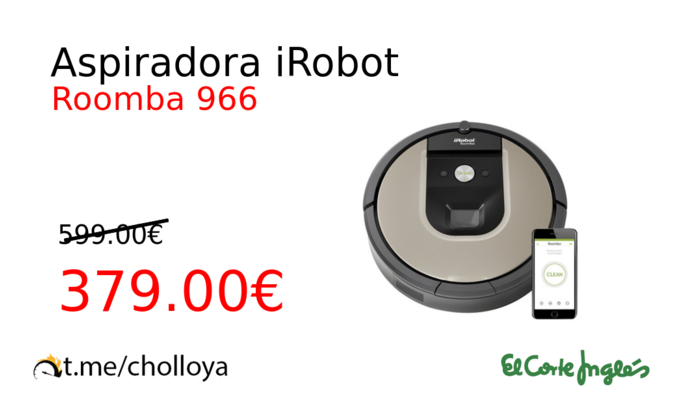 Aspiradora iRobot 