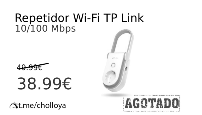 Repetidor Wi-Fi TP Link