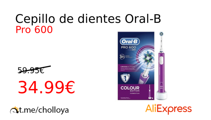 Cepillo de dientes Oral-B