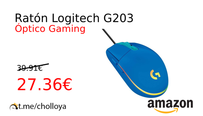 Ratón Logitech G203