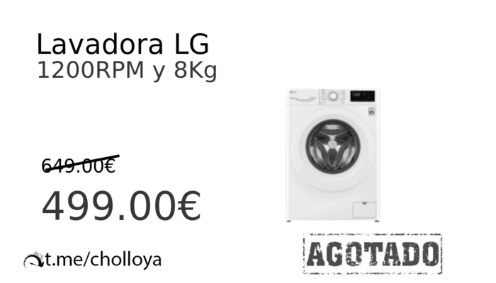 Lavadora LG