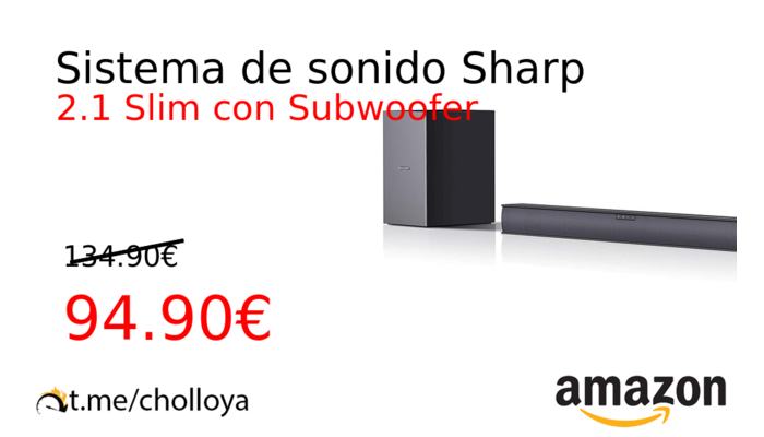 Sistema de sonido Sharp