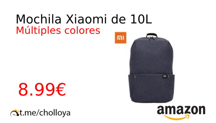 Mochila Xiaomi de 10L