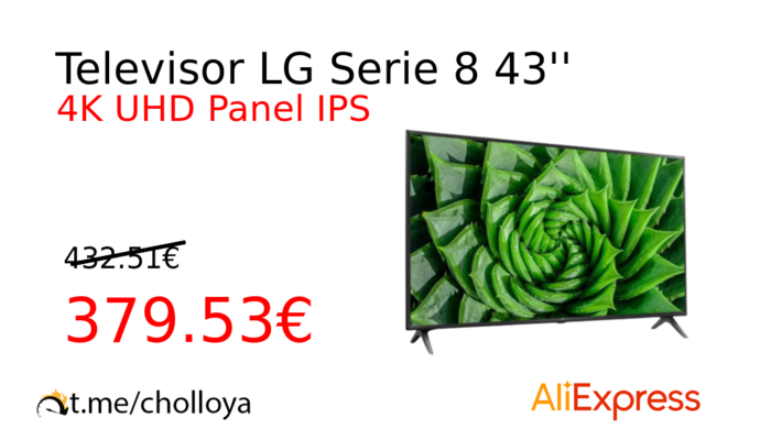 Televisor LG Serie 8 43''