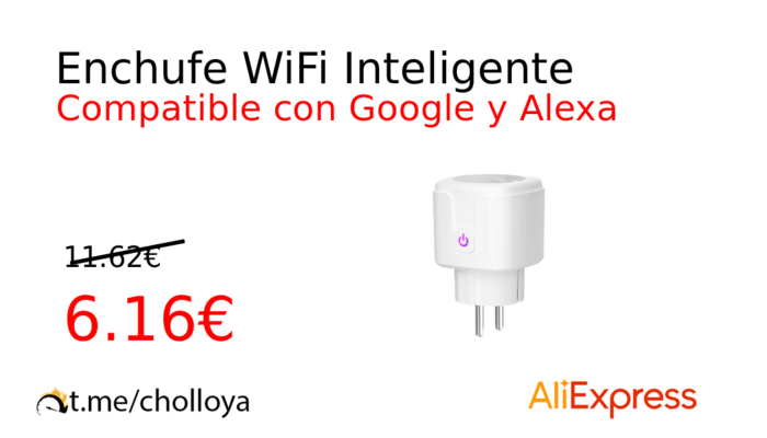 Enchufe WiFi Inteligente