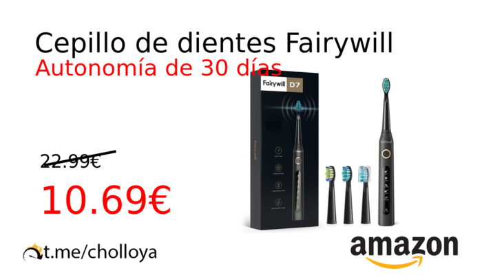 Cepillo de dientes Fairywill