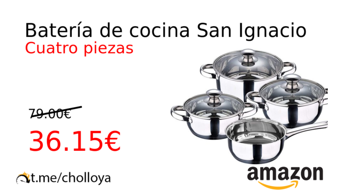 Batería de cocina San Ignacio