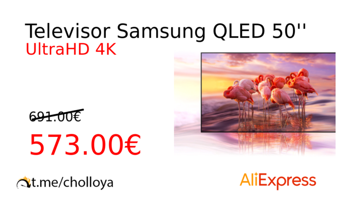 Televisor Samsung QLED 50''