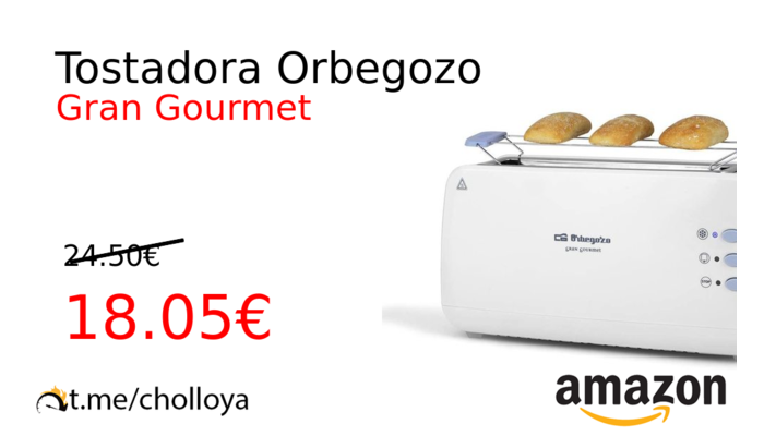 Tostadora Orbegozo