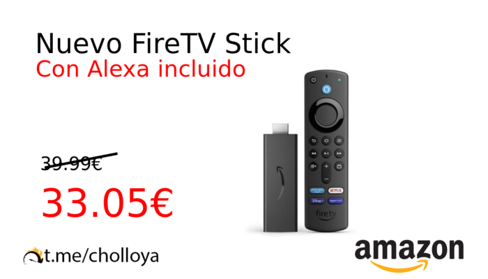 Nuevo FireTV Stick 