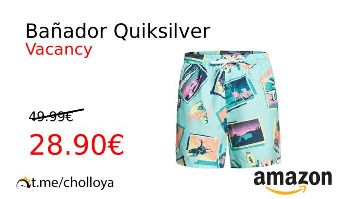 Bañador Quiksilver