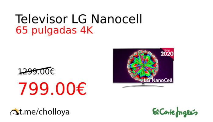 Televisor LG Nanocell