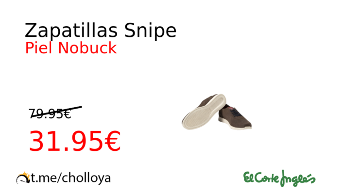 Zapatillas Snipe