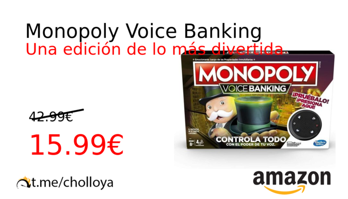 Monopoly Voice Banking