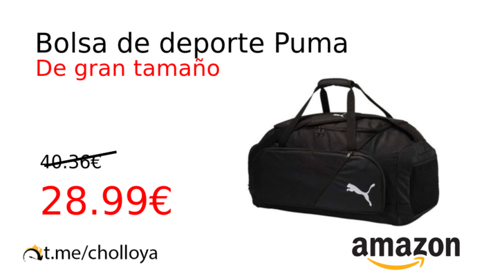 Bolsa de deporte Puma