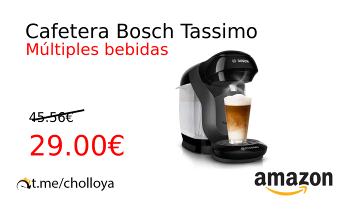 Cafetera Bosch Tassimo