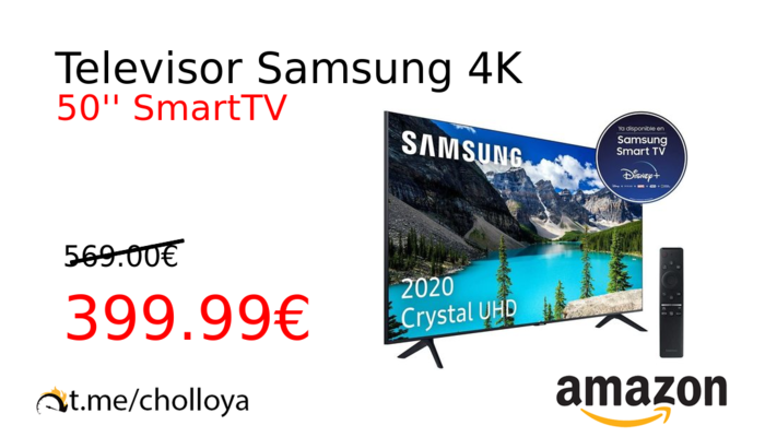 Televisor Samsung 4K 